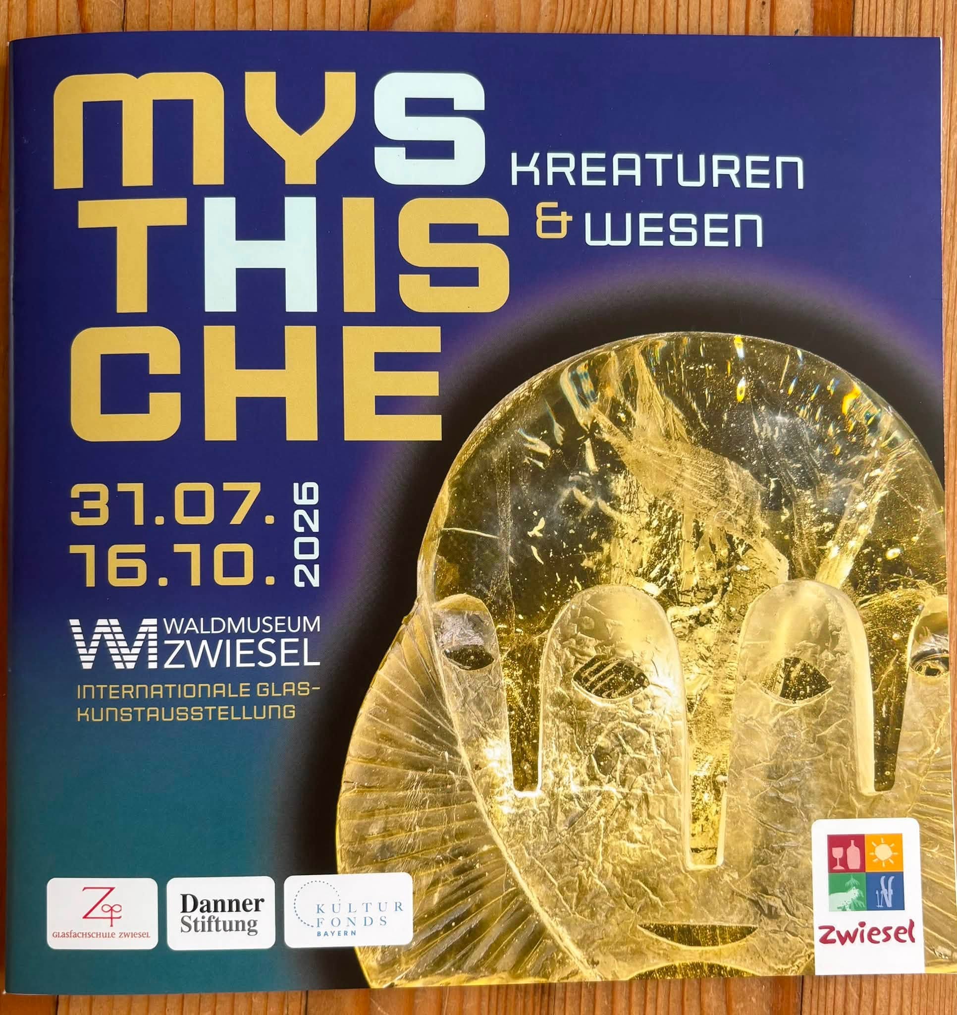 International Glass Art Exhibition 2026 – Mystical Creatures and Mythical Beings, Waldmuseum Zwiesel