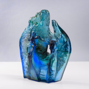 Ivan Lambrov, Enchanted Kingdom after the Fairy Tales of Nikolay Raynov, kiln-cast glass sculpture