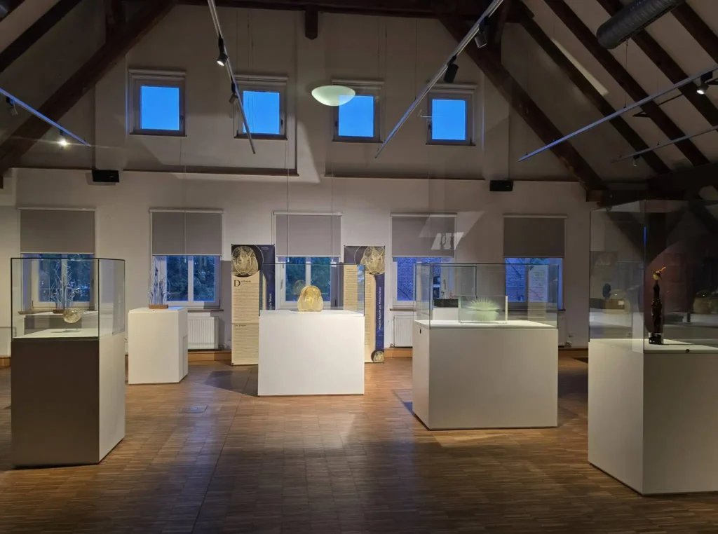 Exhibition view of International Glass Art Exhibition 2026 at Waldmuseum Zwiesel